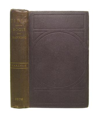 BOGLE, GEORGE; and MANNING, THOMAS. Narratives of the Mission of George Bogle to Tibet [etc.].  1876